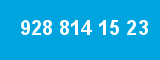 928 814 15 23